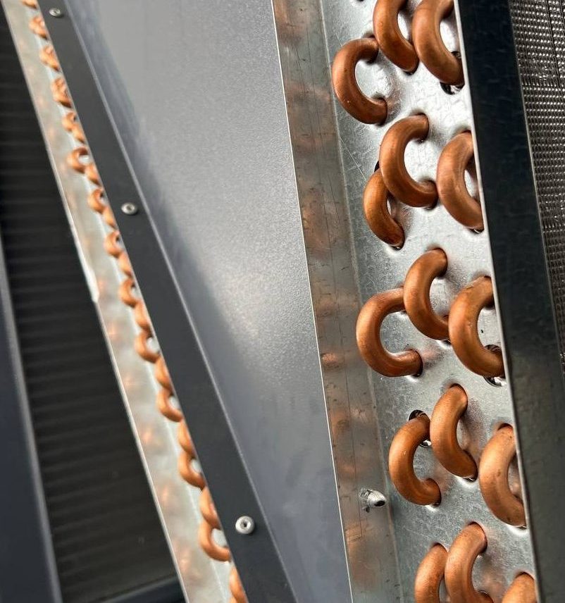 کویل کندانسور مینی چیلر 8 تن R407