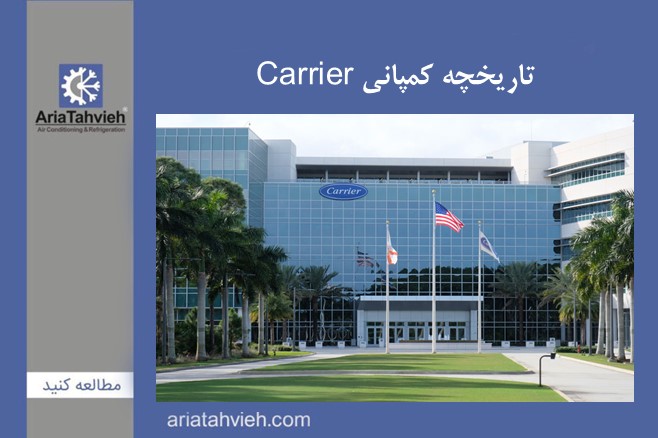 کاور مقاله معرفی برند carrier و تاریخچه آن
